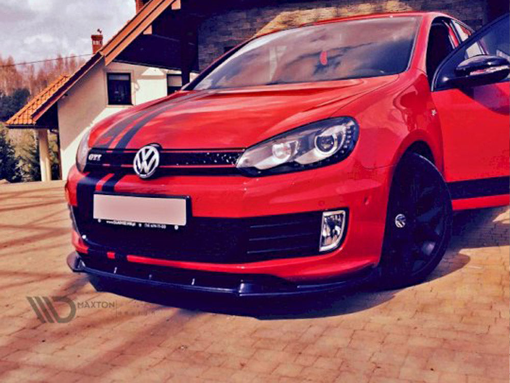 Maxton Design Front Splitter for Volkswagen Golf MK6 GTI 35TH (2008-2012)