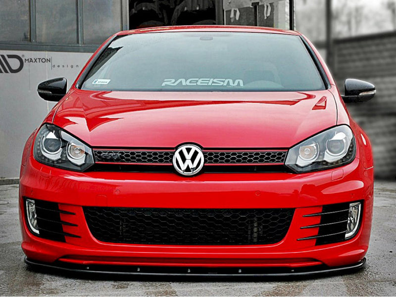 Maxton Design Front Splitter V.2 for Volkswagen Golf MK6 GTI 35TH (2008-2012)