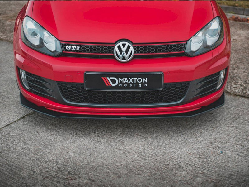 Maxton Design Racing Durability Front Splitter V.3 for Volkswagen Golf MK6 GTI (2008-2012)