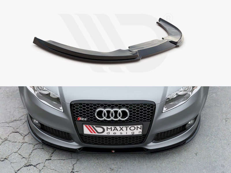 Maxton Design Front Splitter V.1 for Audi RS4 B7 (2006-2008)