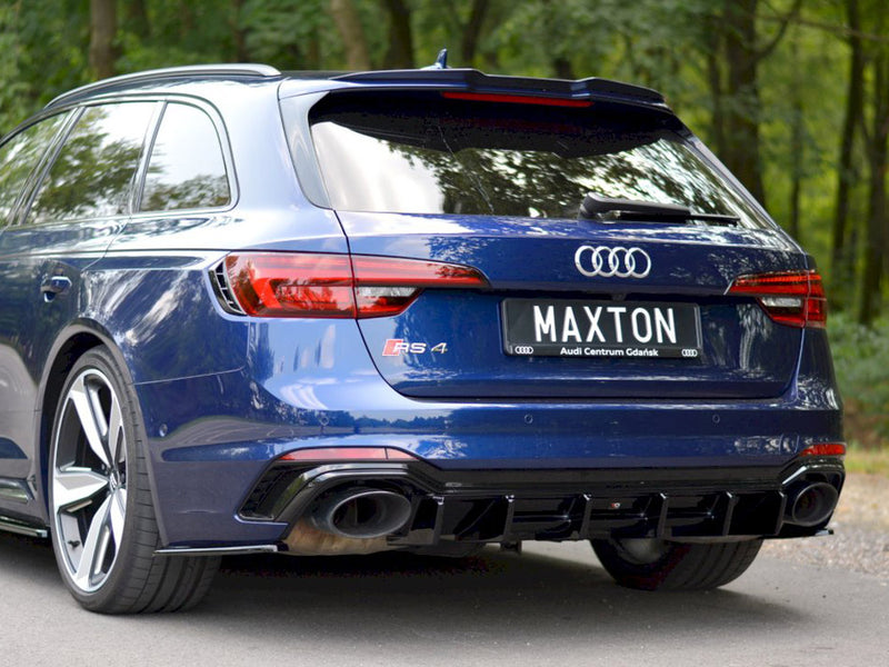 Maxton Design Spoiler Cap for Audi RS4 B9 Avant (2017-2019)