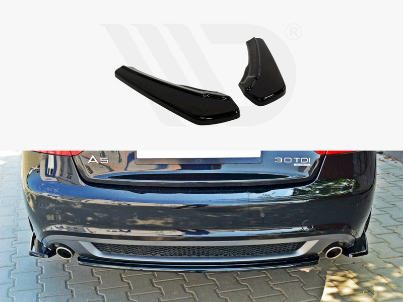 Maxton Design Rear Side Splitters/Spats For Audi A5 S-Line 8T Coupe (2007-2011)