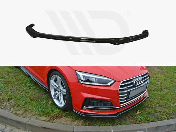 Maxton Design Front Splitter V.1 for Audi A5 S-Line F5 Coupe (2016-2019)
