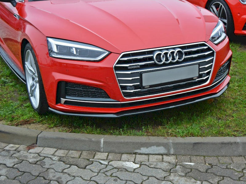 Maxton Design Front Splitter V.2 for Audi A5 S-Line F5 Coupe (2016-2019)