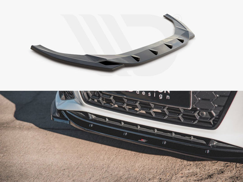 Maxton Design Front Splitter V.1 for Audi S5 / A5 S-Line F5 (Facelift - 2019+)