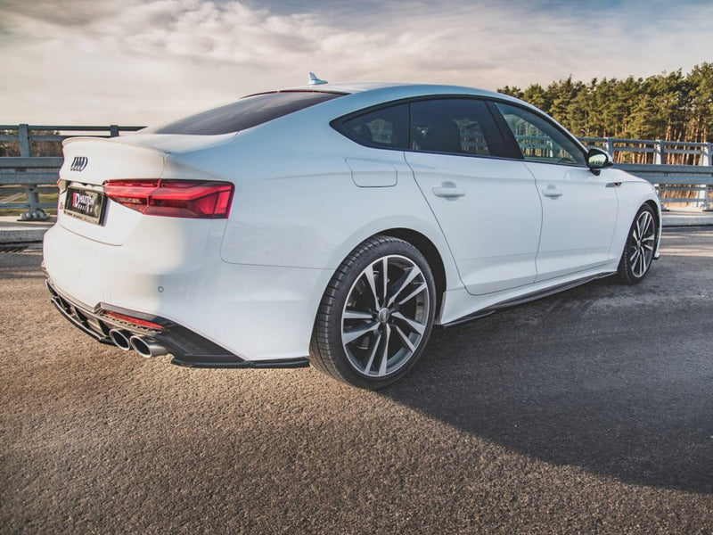 Maxton Design Rear Side Splitters/Spats For Audi S5 F5 Sportback (Facelift - 2019+)