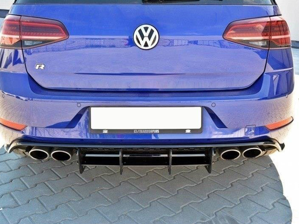 Maxton Design Rear Diffuser for Volkswagen Golf R MK7.5 (2017-2019)