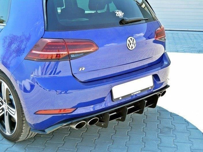 Maxton Design Rear Diffuser for Volkswagen Golf R MK7.5 (2017-2019)