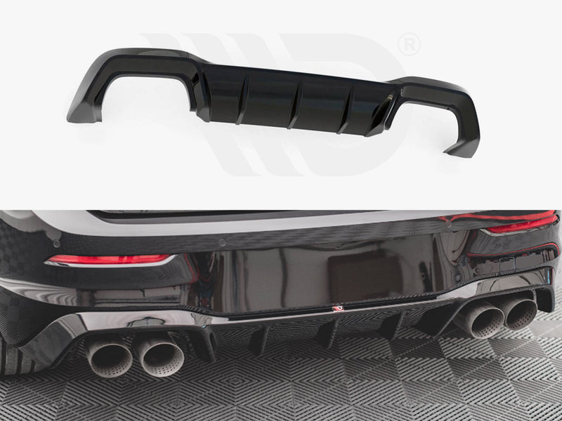 Maxton Design Rear Valance V.1 for Volkswagen Golf R MK8