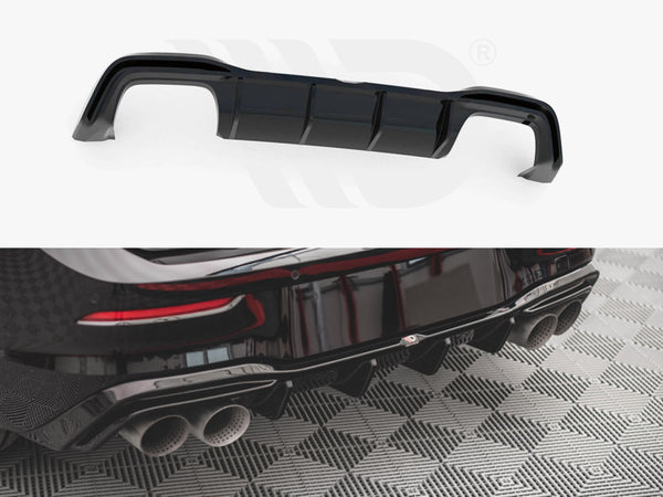 Maxton Design Rear Valance V.2 for Volkswagen Golf MK8 R (2020+)