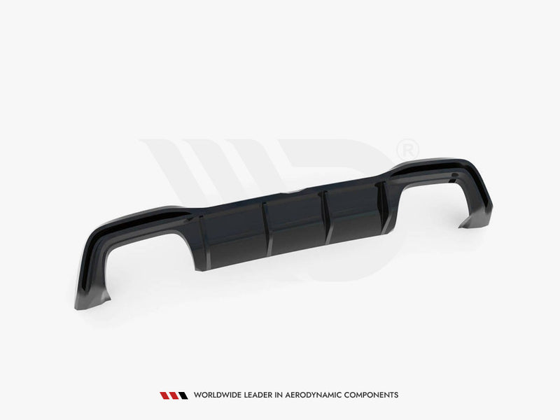 Maxton Design Rear Valance V.2 for Volkswagen Golf MK8 R (2020+)