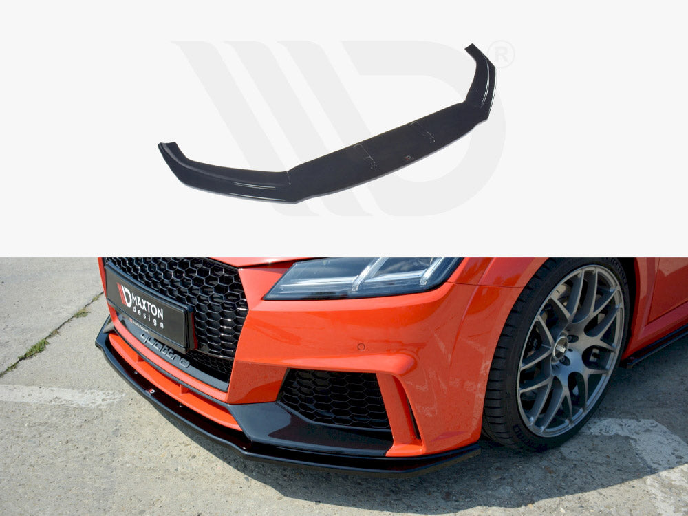 Maxton Design Front Splitter V.1 for Audi TTRS MK3 8S (2016-2020)