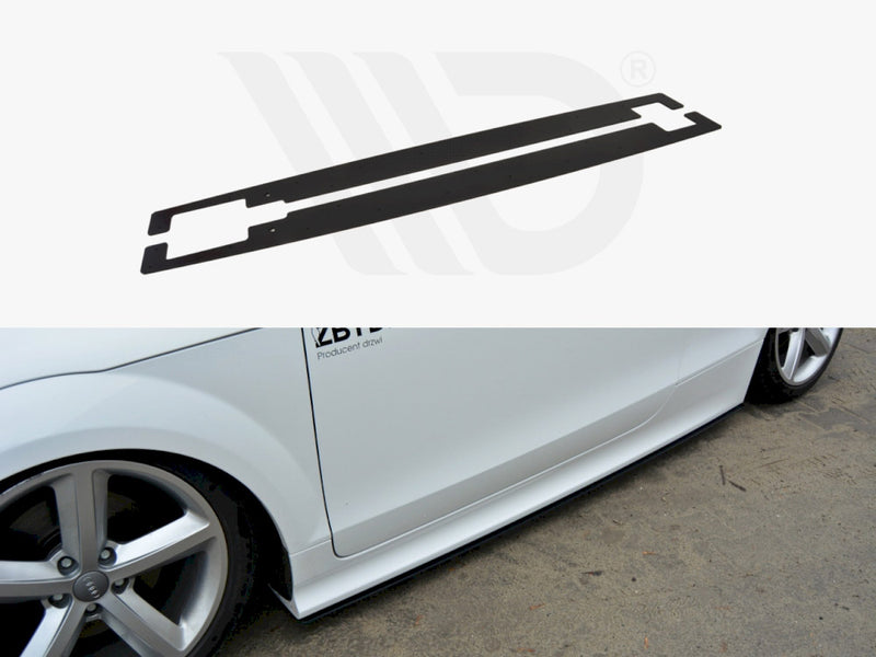 Maxton Design Racing Side Skirts For Audi TTRS MK2 8J (2009-2014)