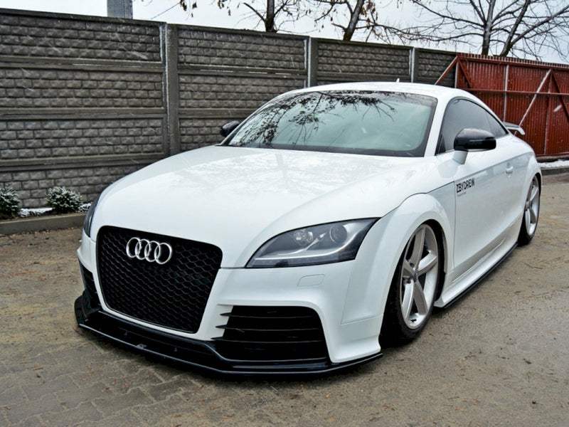 Maxton Design Front Splitter V.1 for Audi TTRS MK2 8J (2009-2014)