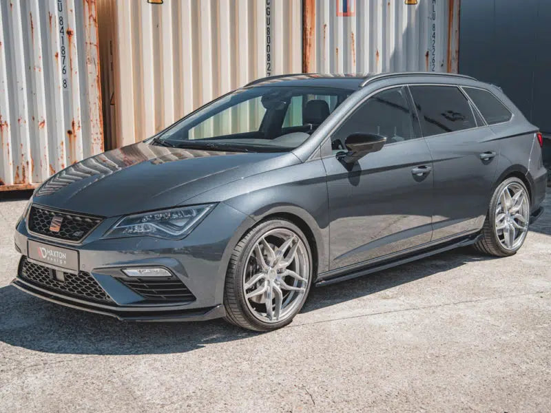 Maxton Design Side Skirts Splitters V4 Seat Leon Cupra/FR Mk3 Facelift (2017-2019)