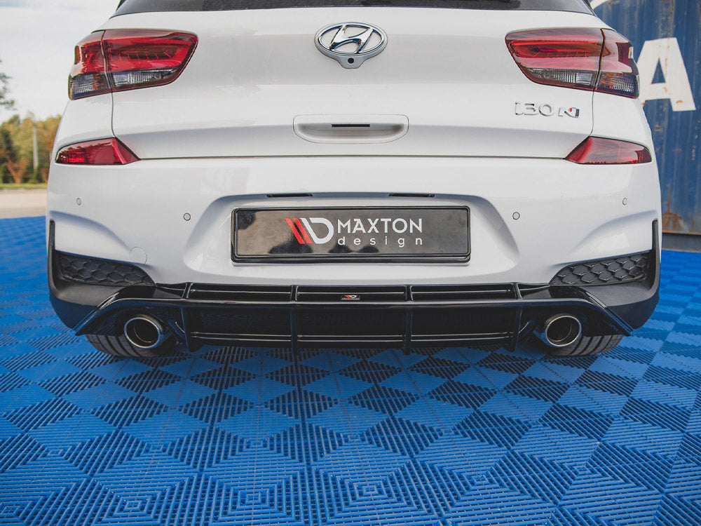 Maxton Design Rear Valance V.3 for Hyundai i30N MK3 Hatchback (2017-2020)
