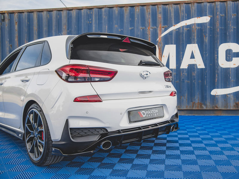 Maxton Design Rear Side Splitters V.4 HYUNDAI I30N MK3 HATCHBACK (2017-2020)