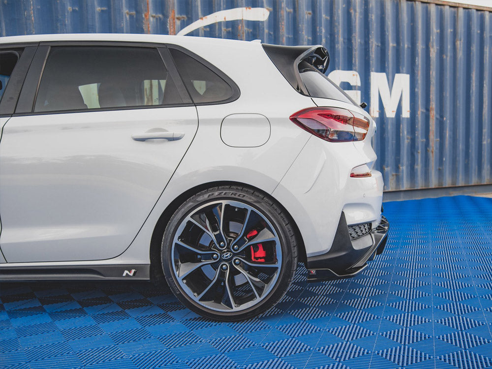 Maxton Design Rear Side Splitters V.4 HYUNDAI I30N MK3 HATCHBACK (2017-2020)