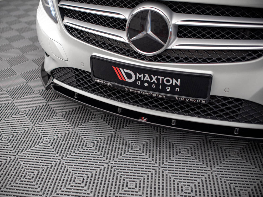 Maxton Design Front Splitter V.1 for Mercedes A W176 (2012-2015)