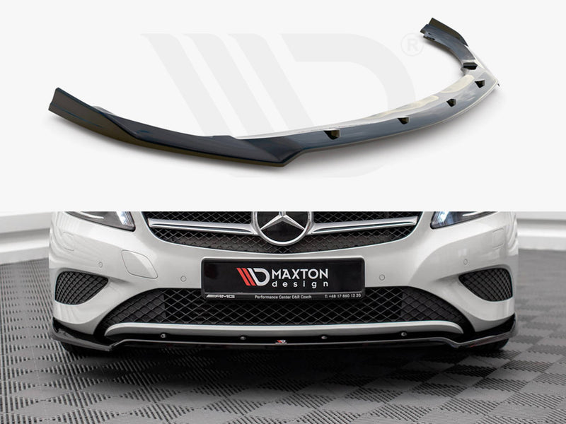 Maxton Design Front Splitter V.2 for Mercedes A W176 (2012-2015)
