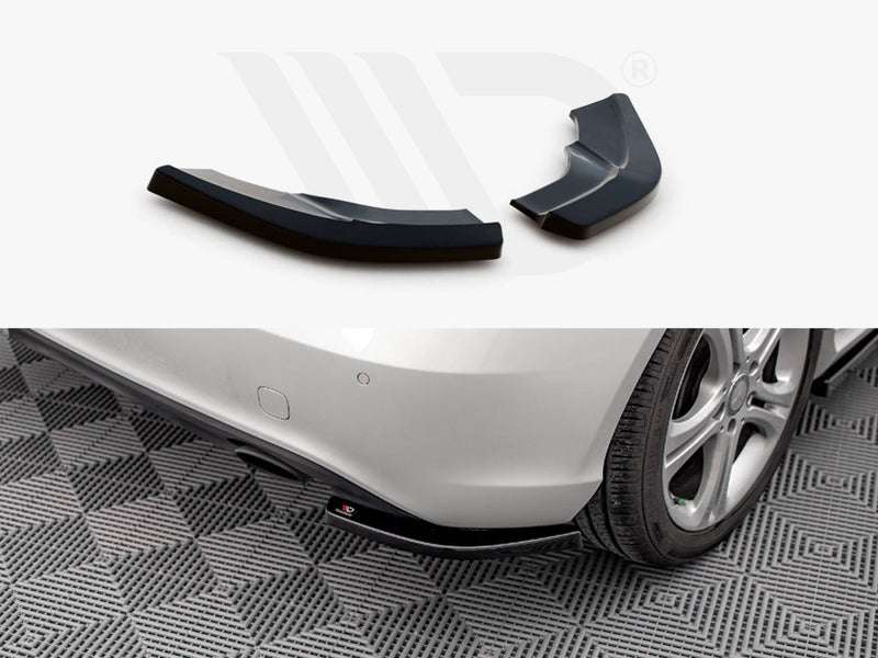 Maxton Design Rear Side Splitters/Spats V.2 for Mercedes A W176 (2012-2015)