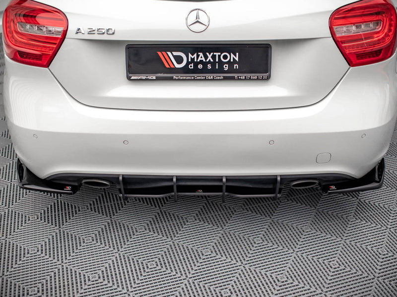 Maxton Design Street Pro Rear Diffuser for Mercedes A W176 (2012-2015)