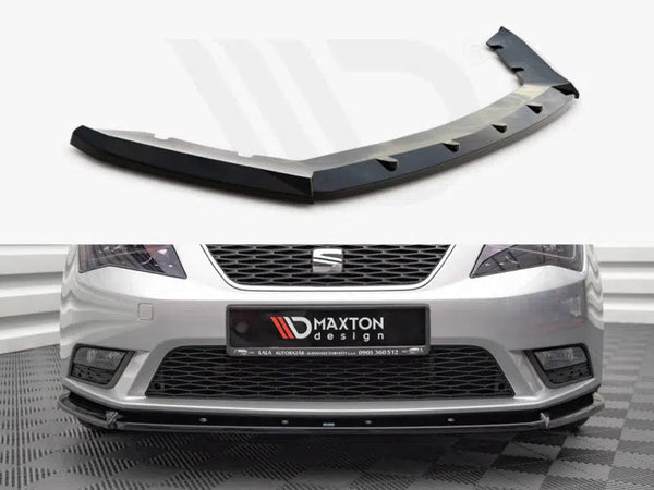 Maxton Design Front Splitter V.1 Seat Leon Mk3 (2012-2016)