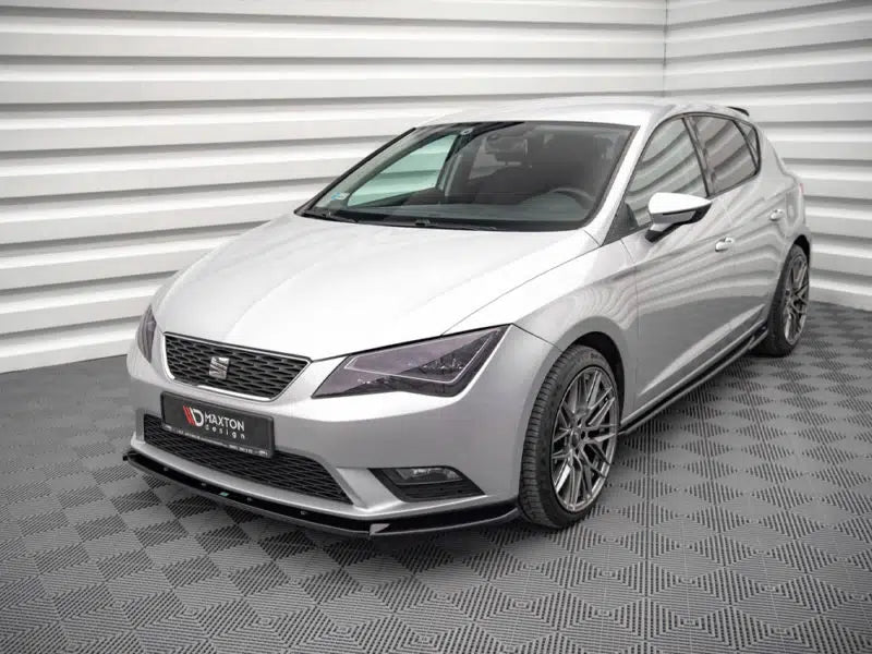 Maxton Design Front Splitter V.1 Seat Leon Mk3 (2012-2016)