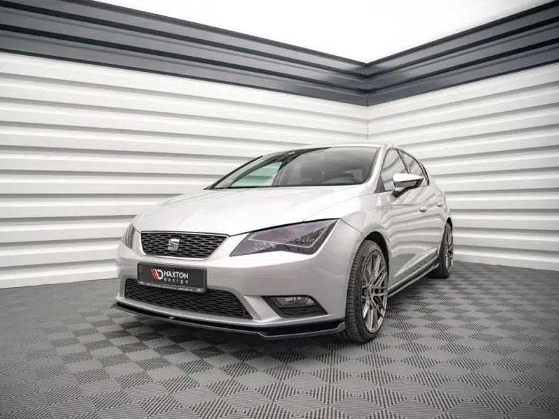 Maxton Design Front Splitter V.2 Seat Leon Mk3 (2012-2016)