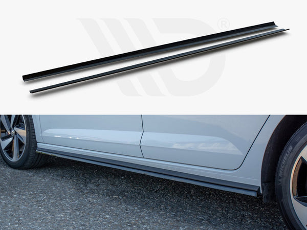 Maxton Design Side Skirts Diffusers for Volkswagen Polo MK6 GTI (2017-2021)