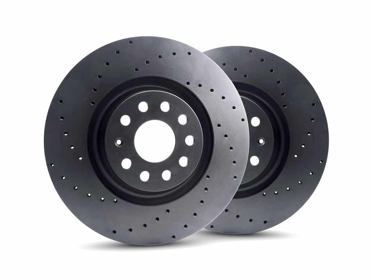 VBT Cross Drilled 340x30mm Front Brake Discs