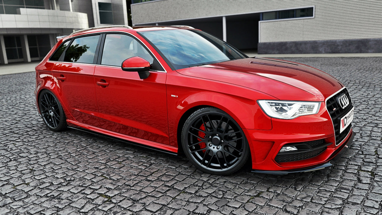 Maxton Design Side Skirts for Audi S3 / A3 S-Line 8V / 8V Facelift (Sportback)