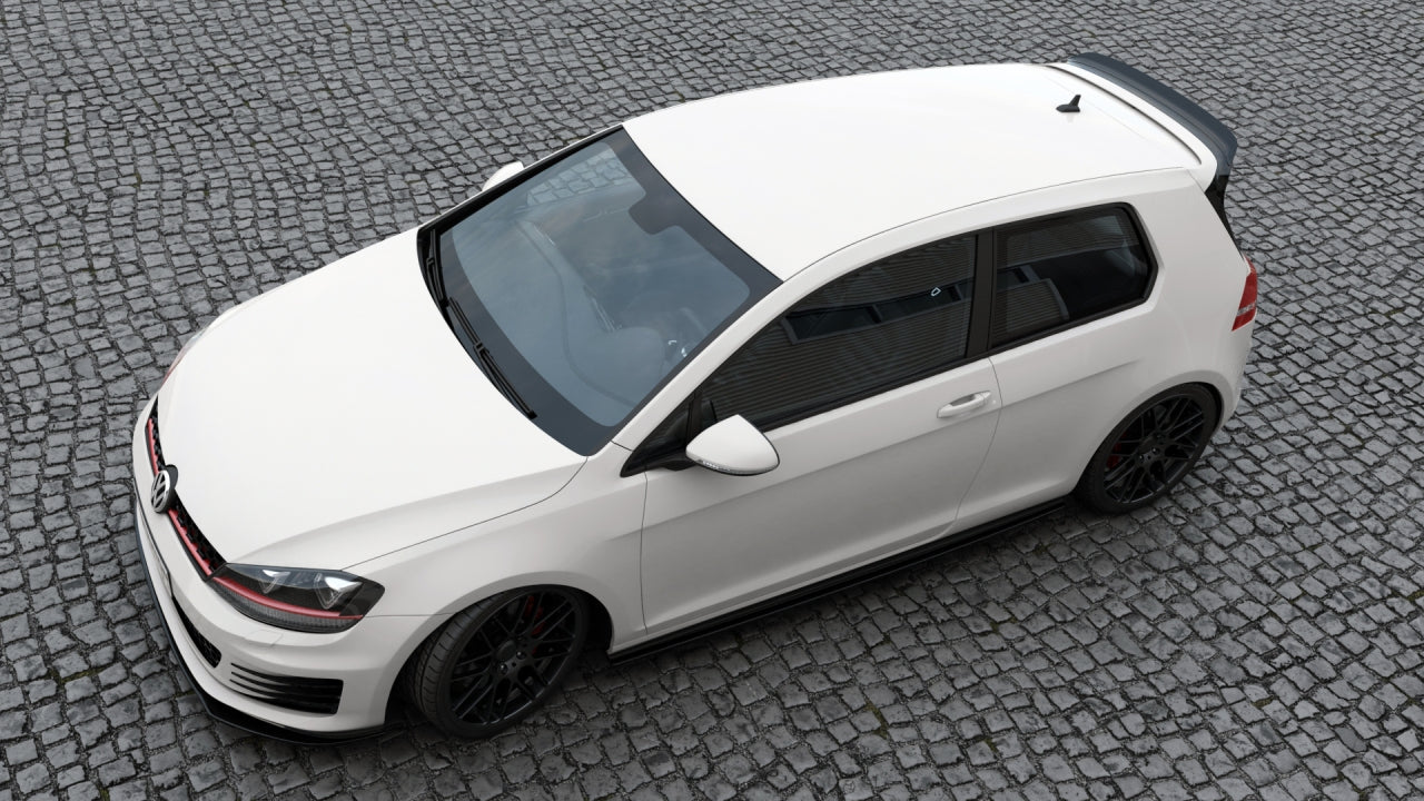 Maxton Design Spoiler Extension for Volkswagen Golf MK7 GTI Clubsport (2012-2017)