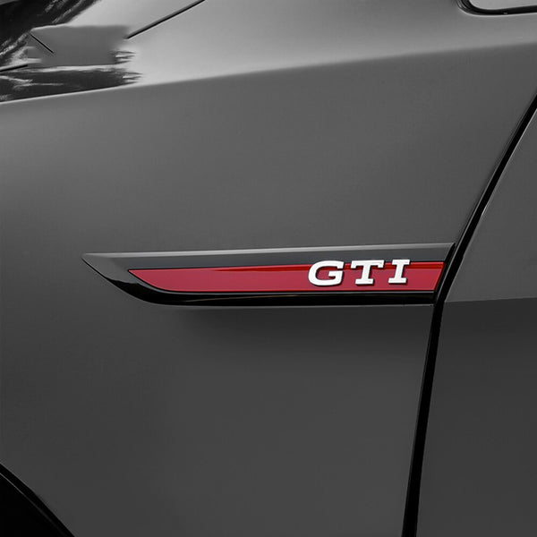 Volkswagen GTI Side / Wing Badges (2020+ Version)