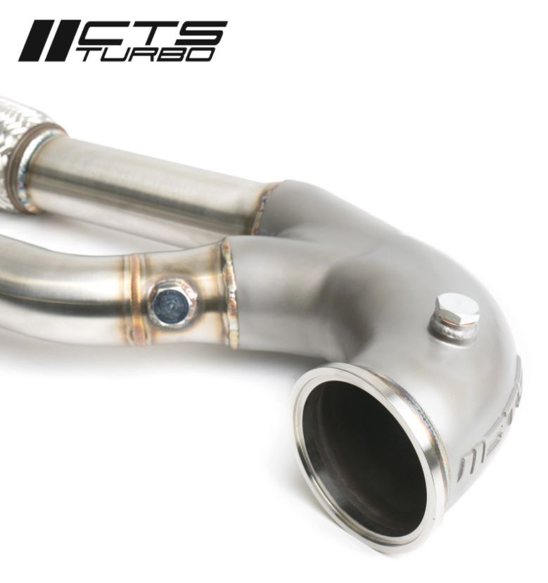 CTS Turbo Decat Downpipe 8V RS3 / 8S TTRS 2.5T EVO