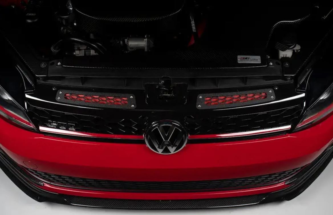 ECS Tuning Air Inlet Scoop Kit - Left & Right - Red - Golf 7