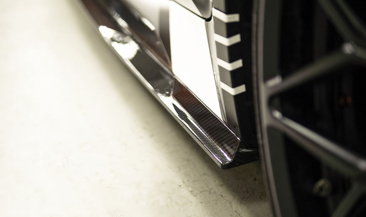 AP Design Dry Carbon Side Skirts - RS6 (C8)