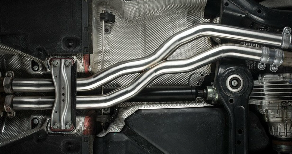 ECS Tuning Centre X-Pipe Kit - Audi RS5 (B8) 4.2FSI