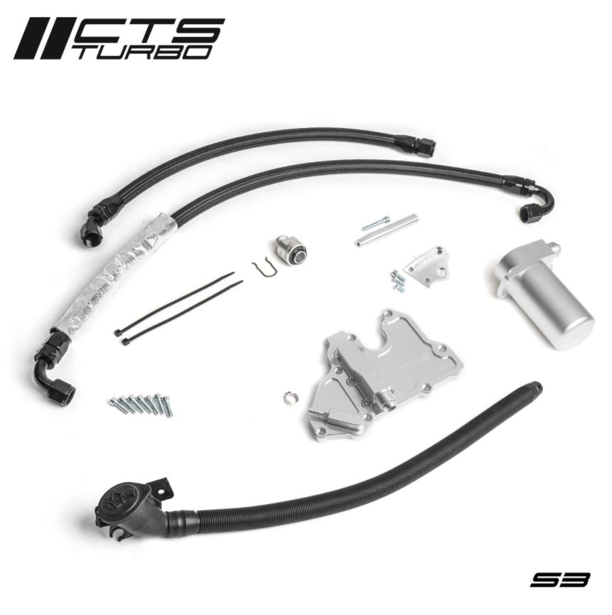CTS Turbo MK7 Golf R / 8V S3 Catch Can Kit