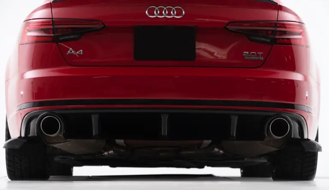 ECS Tuning Gloss Black Rear Diffuser - A4 B9 S-Line Pre-Facelift
