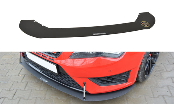 Maxton Design Front Racing Splitter Seat Leon Mk3 Cupra/FR