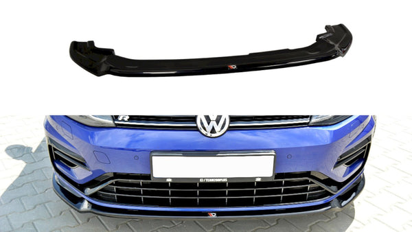 Maxton Design Front Splitter V.3 for Volkswagen Golf MK7.5 R (2017-2019)