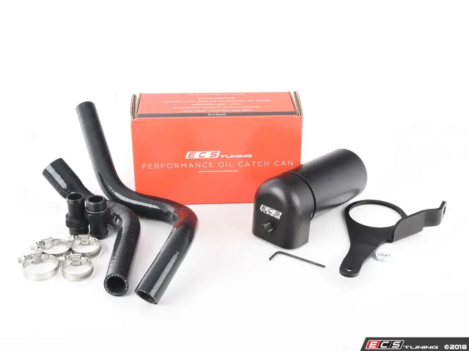 ECS Tuning N55 Baffled Oil Catch Can System - F30 335i