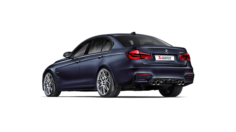 Akrapovic BMW M3 (F80) Rear Carbon Fiber Diffuser - High Gloss