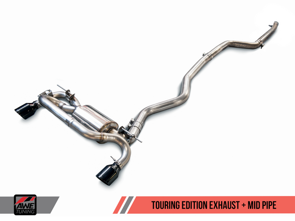 AWE Tuning BMW F3x 340i and 440i Touring Edition Axle-Back Exhaust