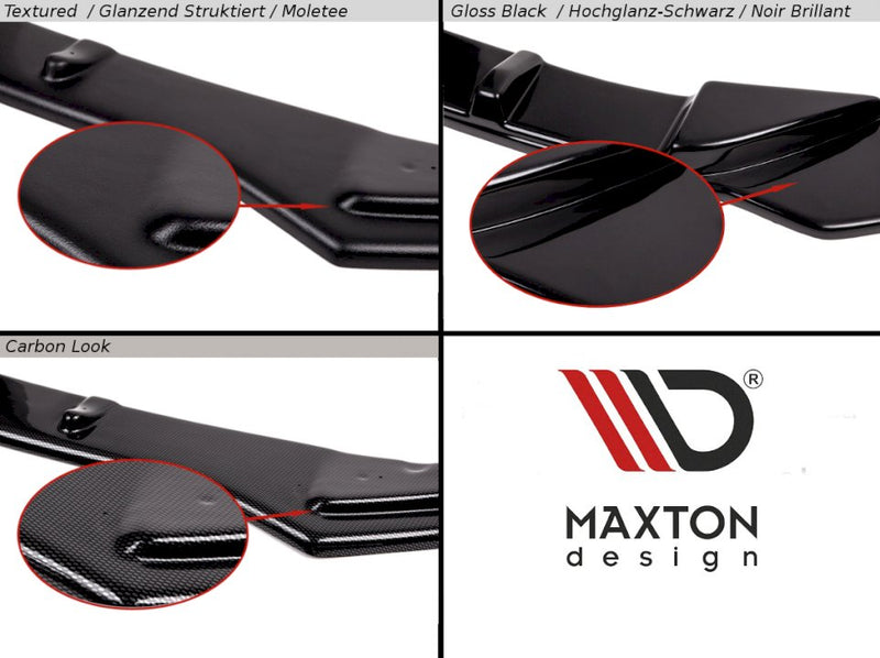 Maxton Design Front Splitter V.2 for Seat Leon MK3.5 Cupra/FR (2017-2019)