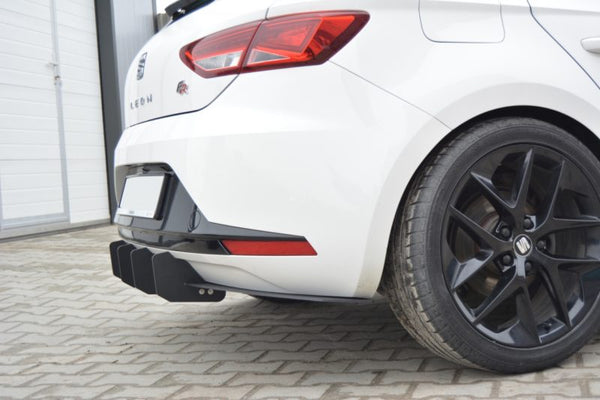 Maxton Design Rear Diffuser Seat Leon Mk3 FR