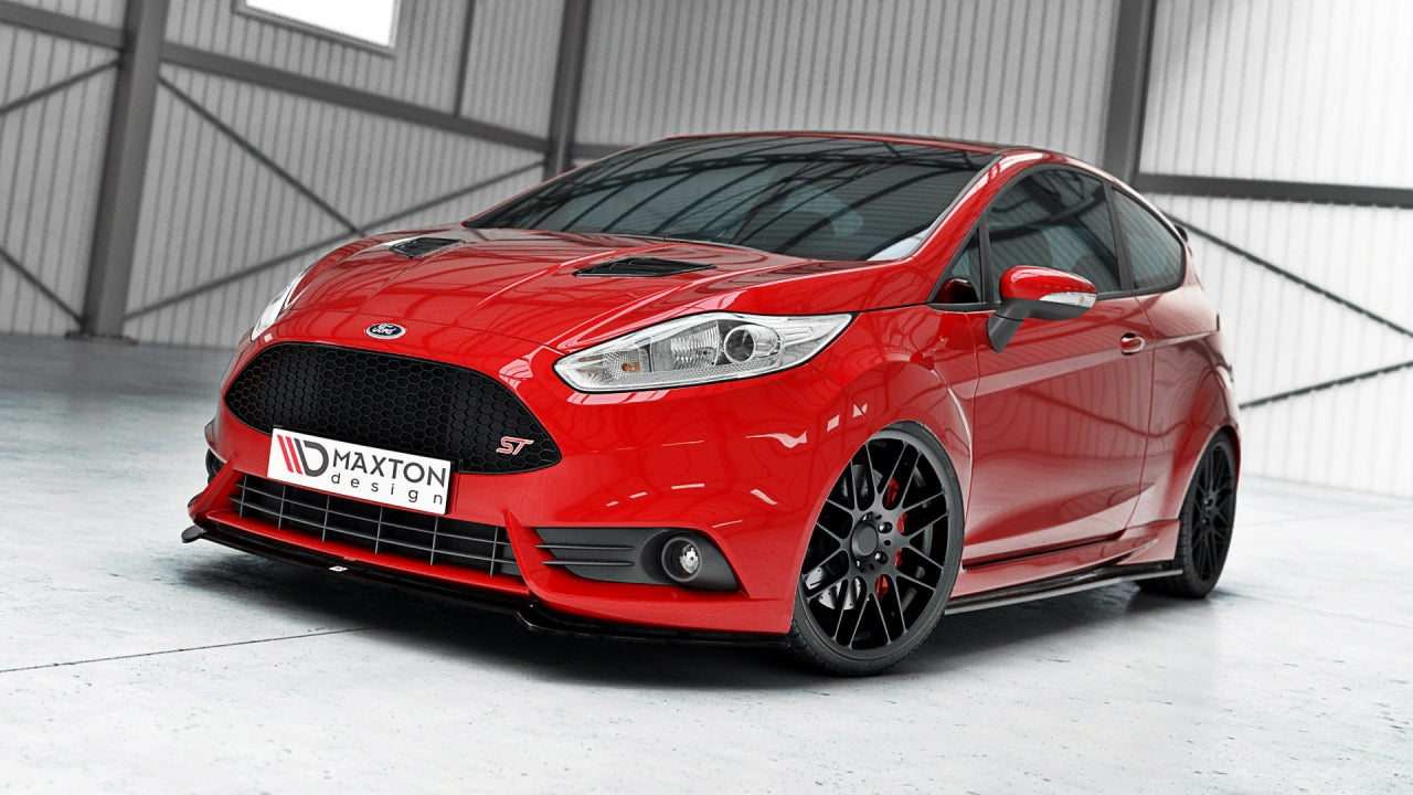 Maxton Design Front Splitter V.3 for Ford Fiesta MK7.5 ST 180 (2013-2017)