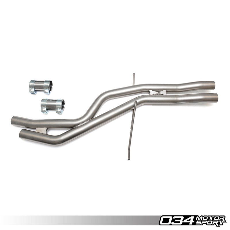 034Motorsport Res-X Resonator Delete - Audi S4 and S5 Sportback B8/B8.5 - 3.0T