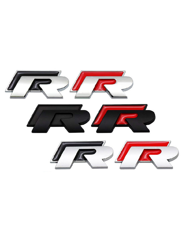 Volkswagen 'R' Rear Boot Badge